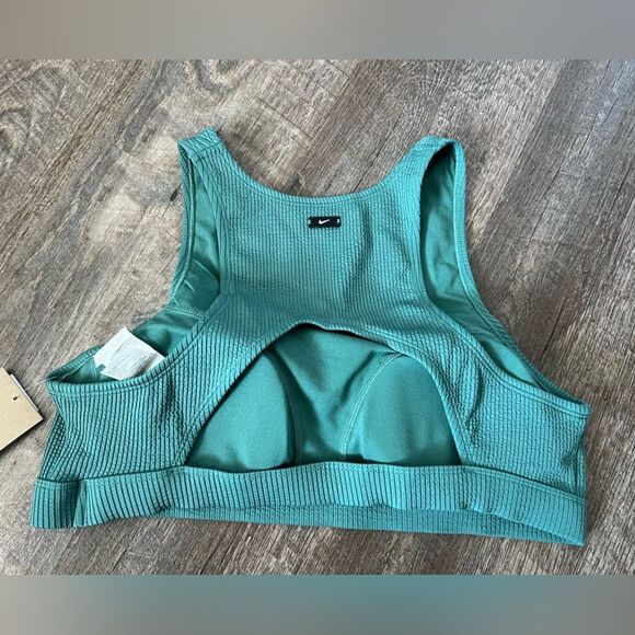 Nike Women's Elevated Essential High Neck Bikini Top - Picture 2 of 8